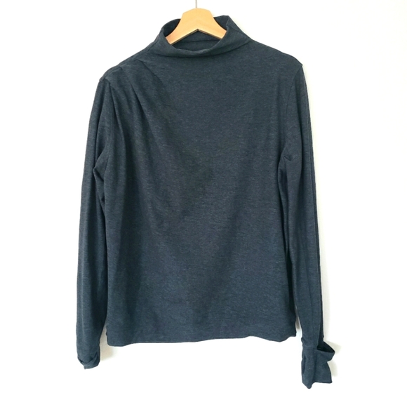 lululemon mock neck long sleeve swearshirt size 10 - Picture 1 of 7